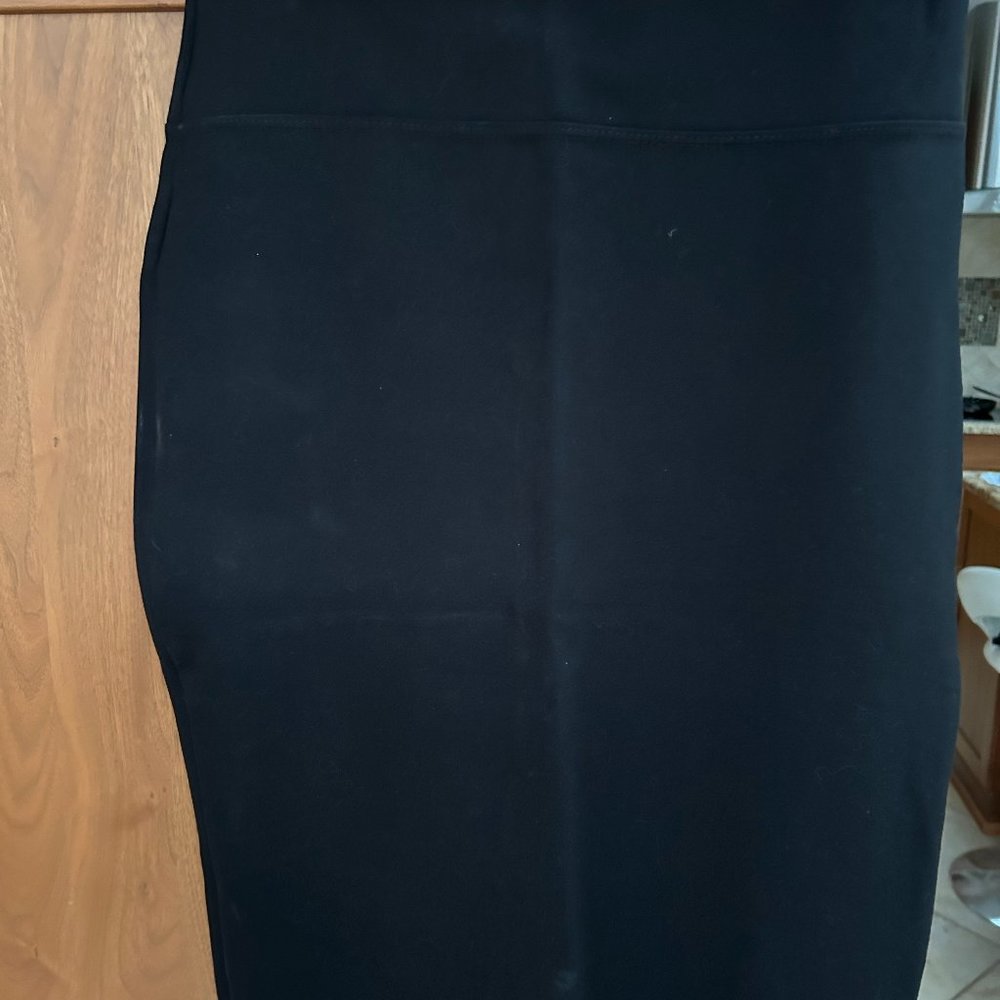 Noir Black Stretch Pencil Skirt, size XL
